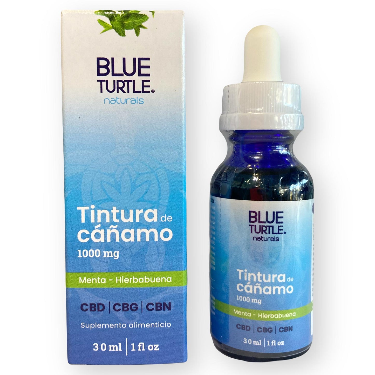 Tintura de Cáñamo 1000mg 30ml | 1 fl oz Blue Turtle® Naturals