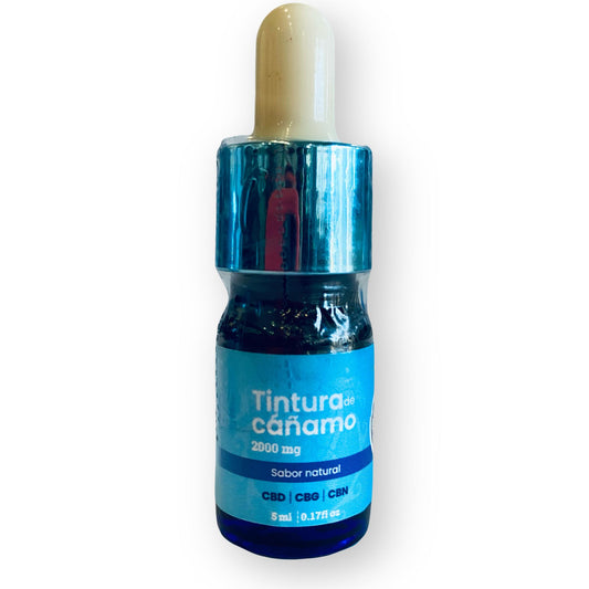 Tintura de Cáñamo 2000mg 5ml | 0.17 fl oz Blue Turtle® Naturals